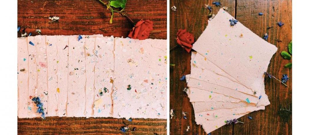 DIY : nos astuces pour faire du papier recyclé