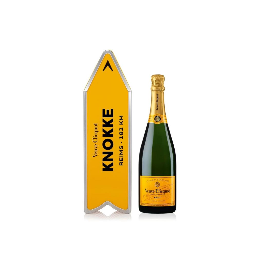 Etui a champagne Arrow, Veuve Clicquot, 95 €. 