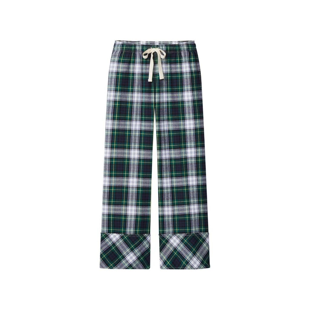 Pantalon de pyjama a carreaux, Uniqlo, 24,90 €. 