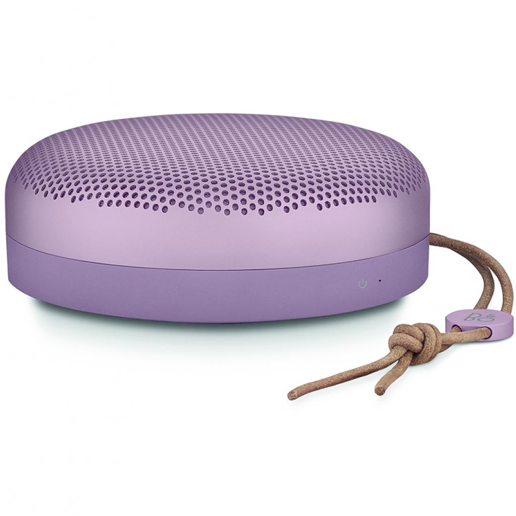 Musique portable : Baffle rose poudré, Peony hero, bang &amp; Olufsen, 250€.