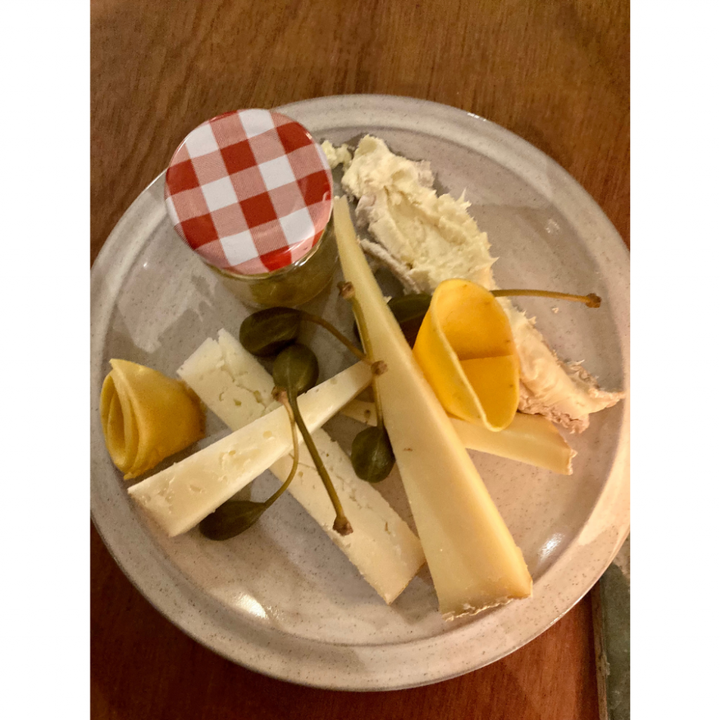 L’assiette de fromages de chez Julien Hazard (13 €)