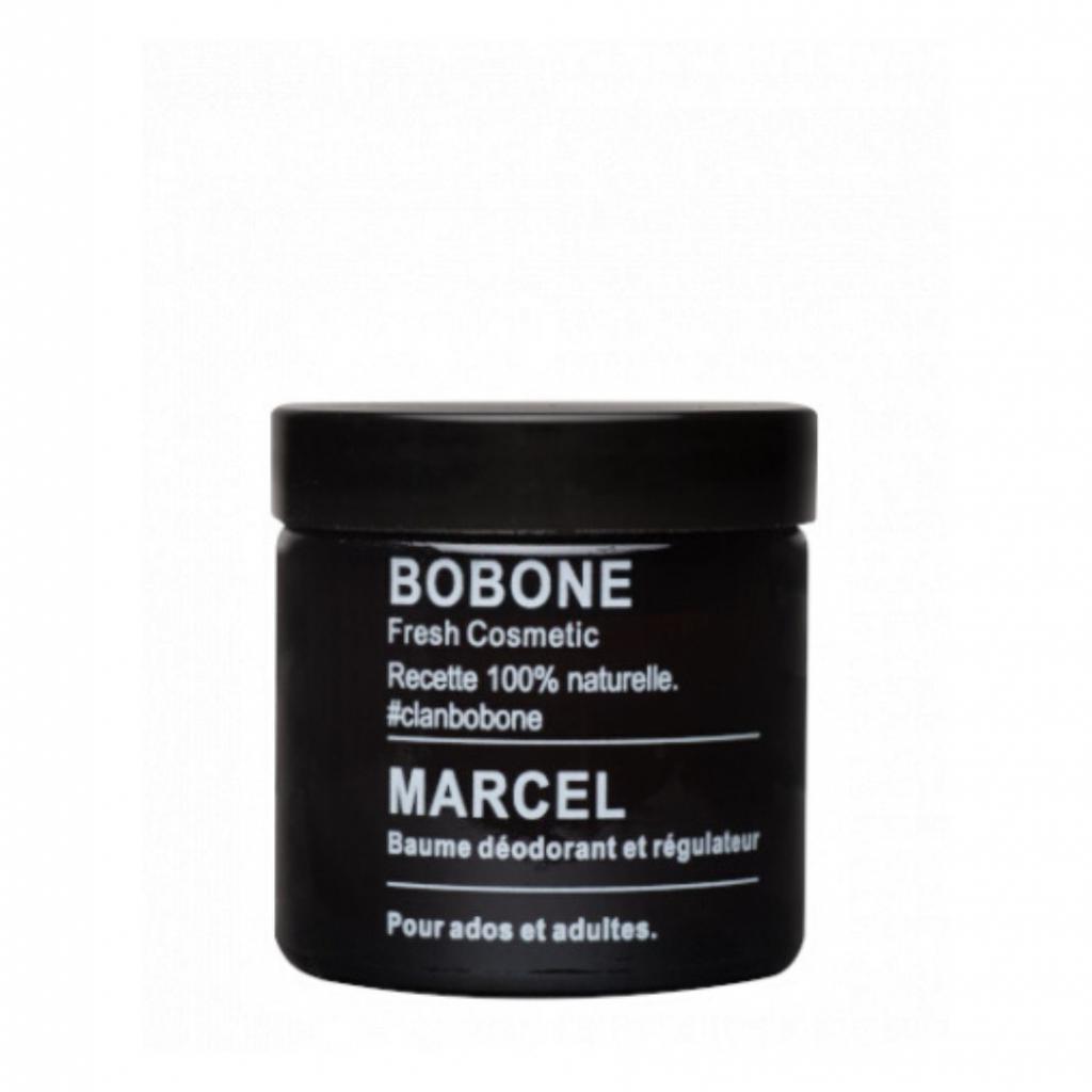 Baume déodorant et régulateur Marcel, Bobone, 22,50 € pour 60 ml. 