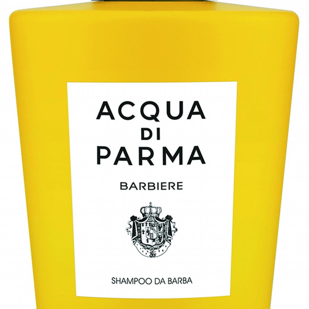 <strong>Un savon pour sa barbe </strong>: Beard wash, Acqua di Parma, 34€