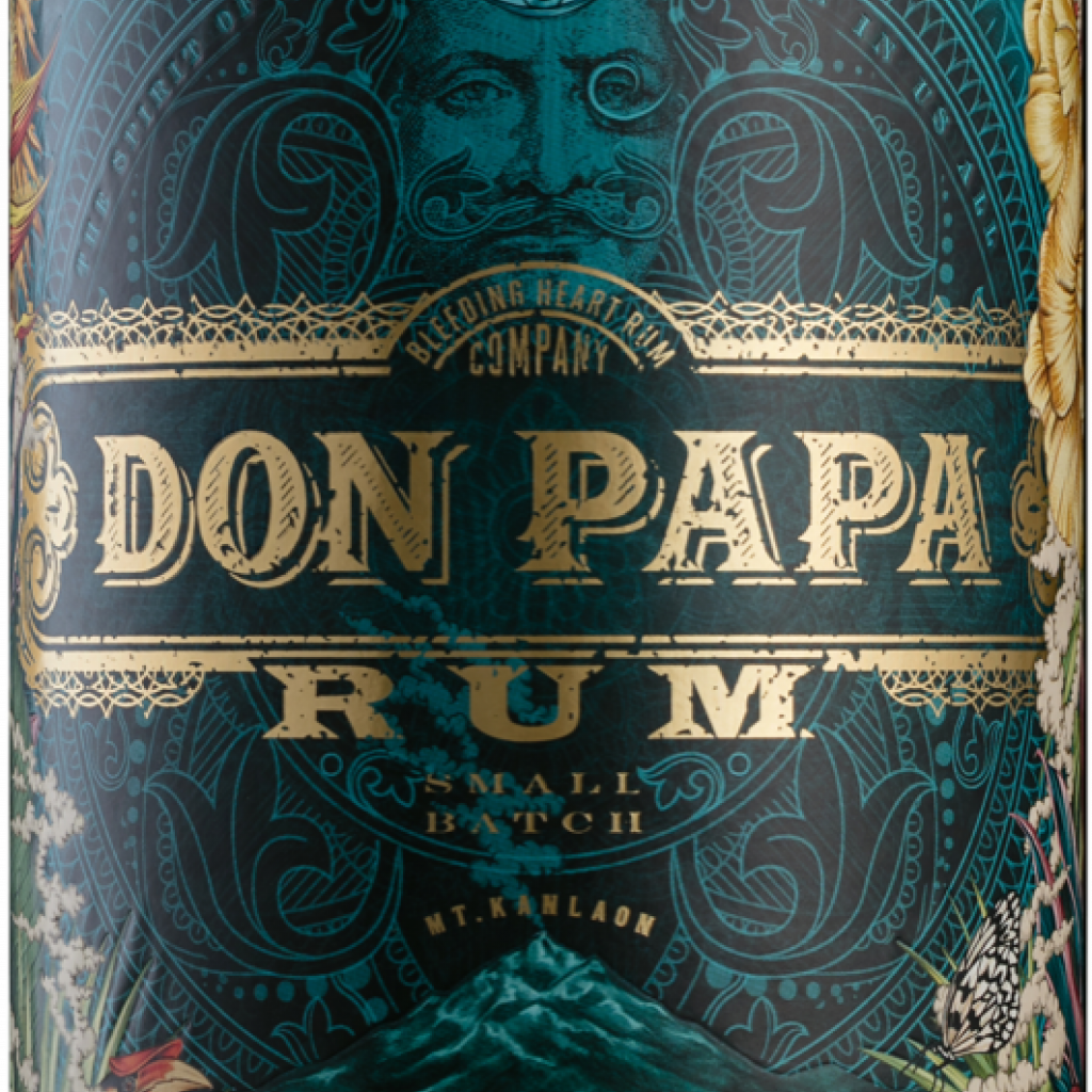 <strong>Aux Philippines </strong>avec une bouteille Don Papa Rum, 70 cl, 42 €. 