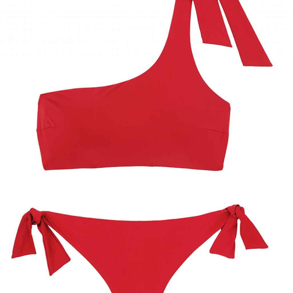 Bikini Brazil rouge vif, Etam, 36€
