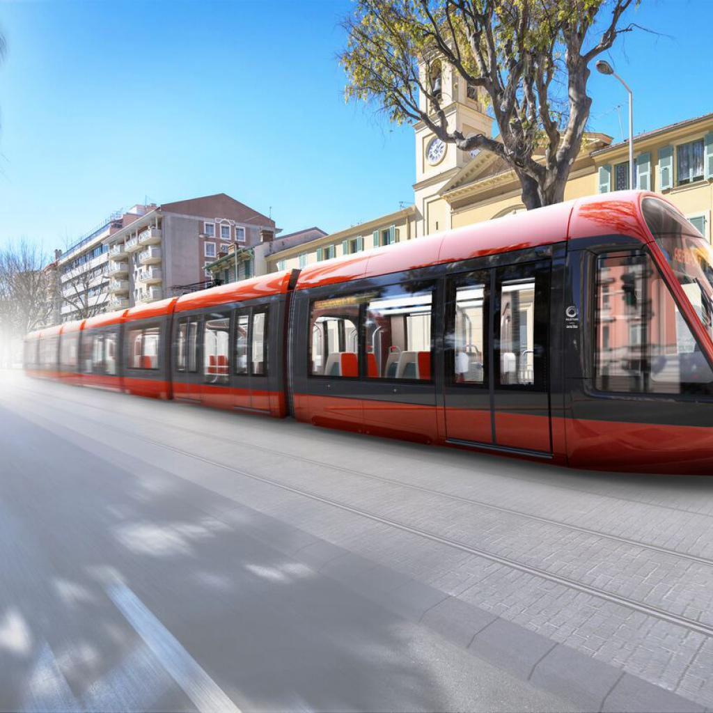 Ora-ïto a imaginé avec Alstom la rame qui équipera la nouvelle ligne de tramway de Nice. Cette nouvelle génération de tramways Alstom Citadis X 05 a été dessinée de manière organique et rationnelle. Le capot, à l’élégance limpide, trace la voie d’un jet ocre contemporain imaginé pour se glisser dans la ville historique.